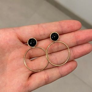 LAYLA gold plated sterling silver earrings NWOT